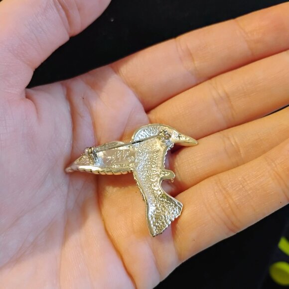 Hummingbird brooch - Picture 2 of 3